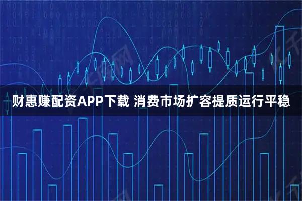 财惠赚配资APP下载 消费市场扩容提质运行平稳
